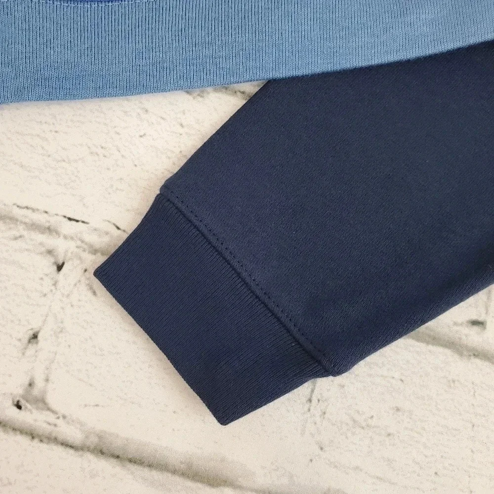 Blue Big Deal Boys Fleece Lined Sweatshirt and Sweatpants Matching Set